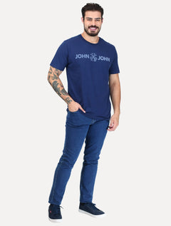 Camiseta John John Masculina Fit Basic Azul Marinho