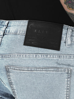 Calça Ellus Jeans Masculina Skinny First Blue 5 Pockets Azul Claro