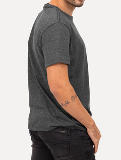 Camiseta Reserva Masculina Upcycling Preto Mescla