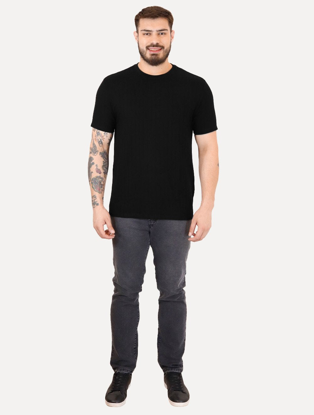 Camiseta Aramis Masculina French Preta
