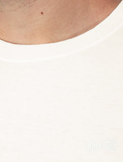Camiseta John John Masculina Slim Fit Low Relief Off White