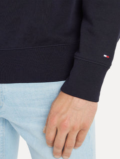 Moletom Tommy Hilfiger Masculino Crewneck '85 Silk Azul Marinho