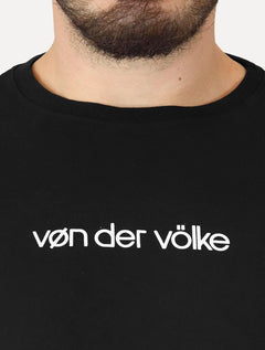 Camiseta Von der Volke Masculina Origineel Linear Brand Preta