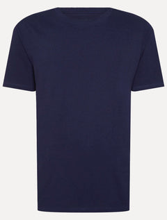 Camiseta John John Masculina Regular Fit Basic Lisa Azul Marinho