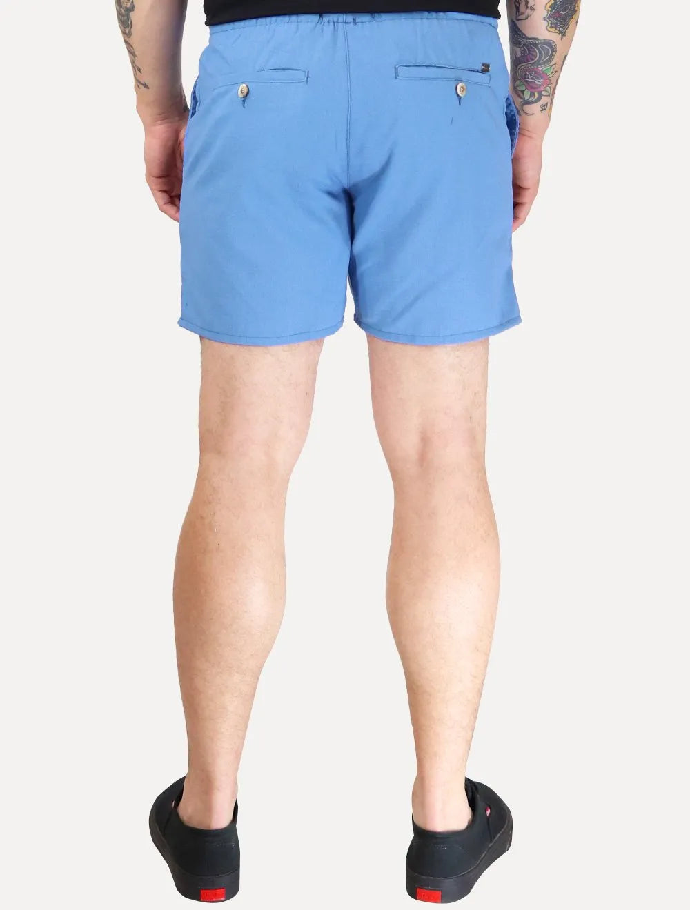 Short Foxton Masculino Linho Pier Casual Azul