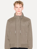 Jaqueta Armani Exchange Masculina Nylon Elástico Caqui
