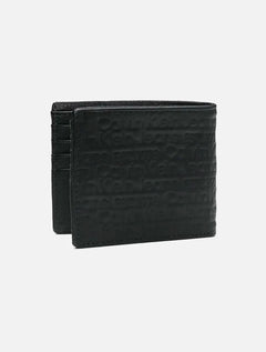 Carteira Calvin Klein Jeans Masculino Couro CKJ Est 1978 Full Preta