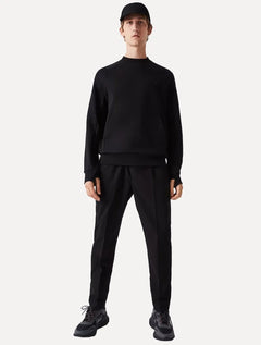 Moletom Lacoste Masculino C-Neck Kangaroo Pocket Cotton Blend Preto