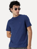 Camiseta Tommy Hilfiger Masculina Essential Cotton Azul Escuro