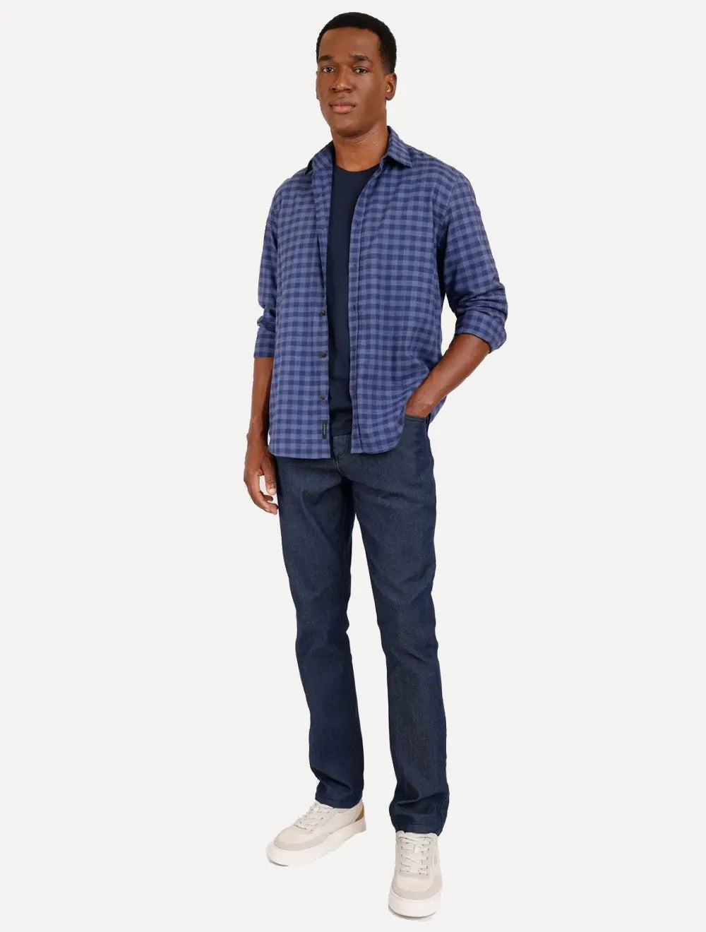 Calça Aramis Jeans Masculina Regular Blue Azul Índigo