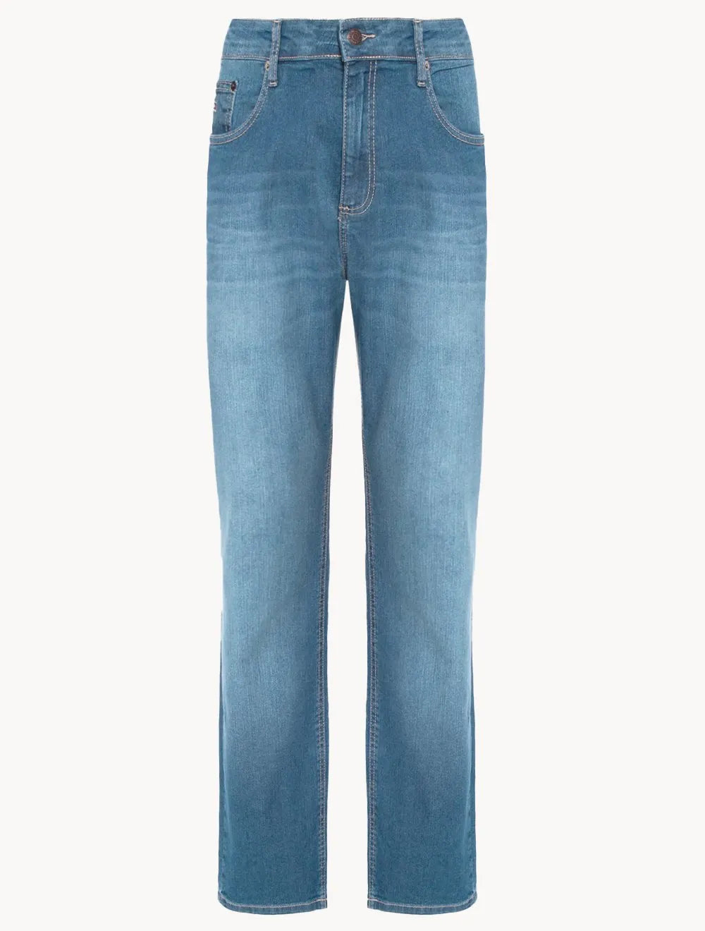 Calça Tommy Jeans Masculina Regular Straight Ryan Clara