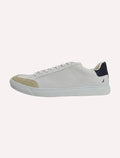 Tênis Nautica Masculino SL Couro Azul Marinho/Branco