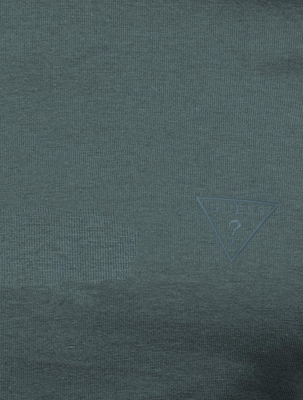 Camiseta Guess Masculina Bordado Peito Azul Médio