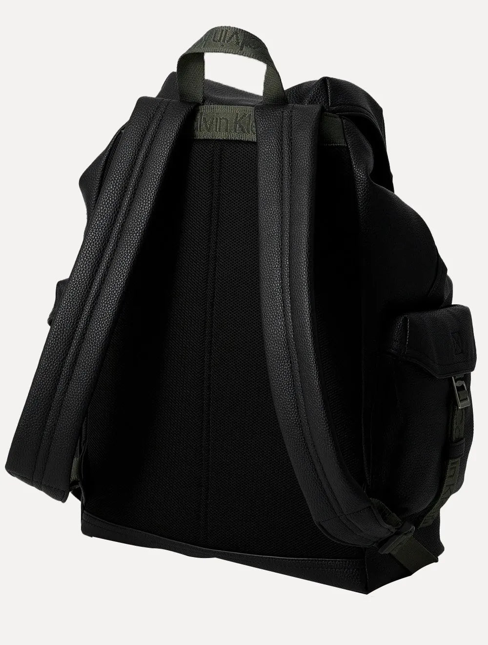 Mochila Calvin Klein Jeans Cargo Flap PU Preta