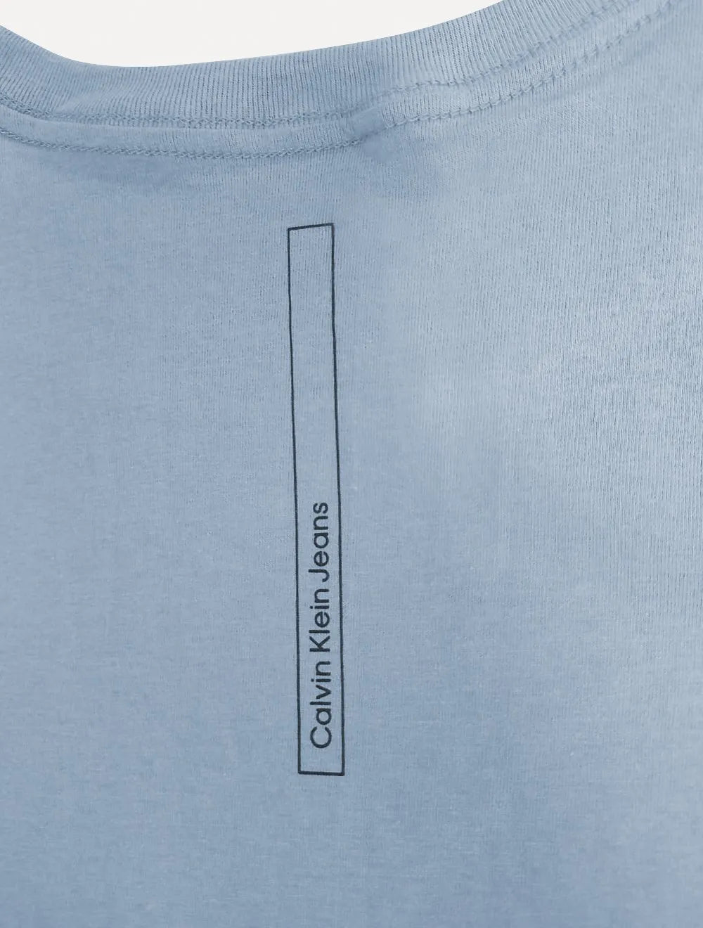 Camiseta Calvin Klein Jeans Masculina Self-Care Azul Claro