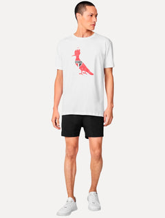 Camiseta Reserva Masculina Bust Woodpecker SPFC Branca