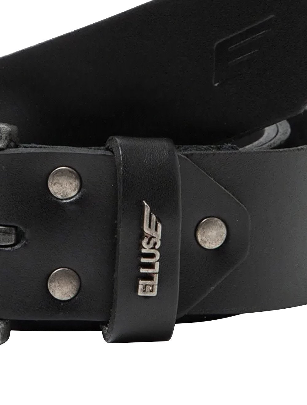 Cinto Ellus Masculino Couro Tygon Metal Preto