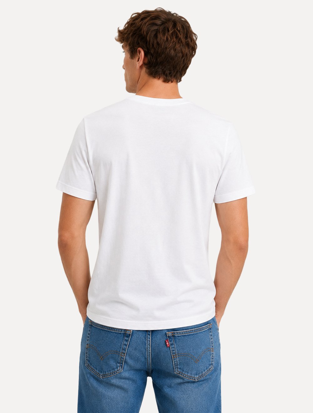 Camiseta Levis Masculina Essenial Sporty Branca