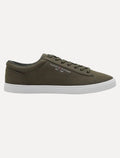 Tênis Tommy Hilfiger Masculino Harrison 5D4 Essential Core Textile Verde Militar