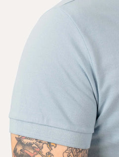 Polo Colcci Masculina Piquet Navy Logo Azul Maya