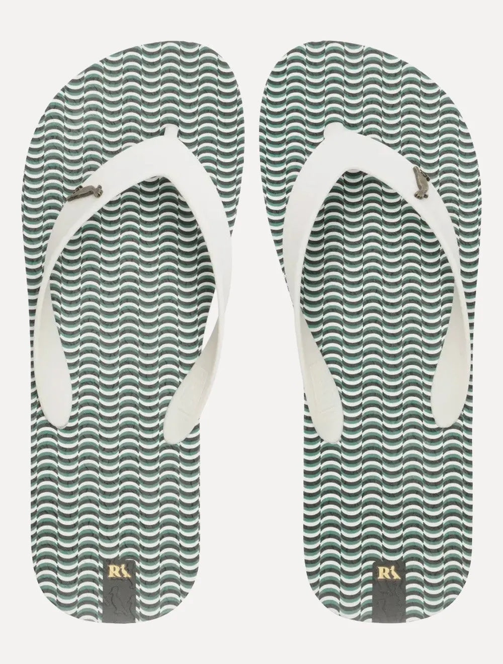 Chinelo Reserva Masculino Trancoso Vertigo Branco