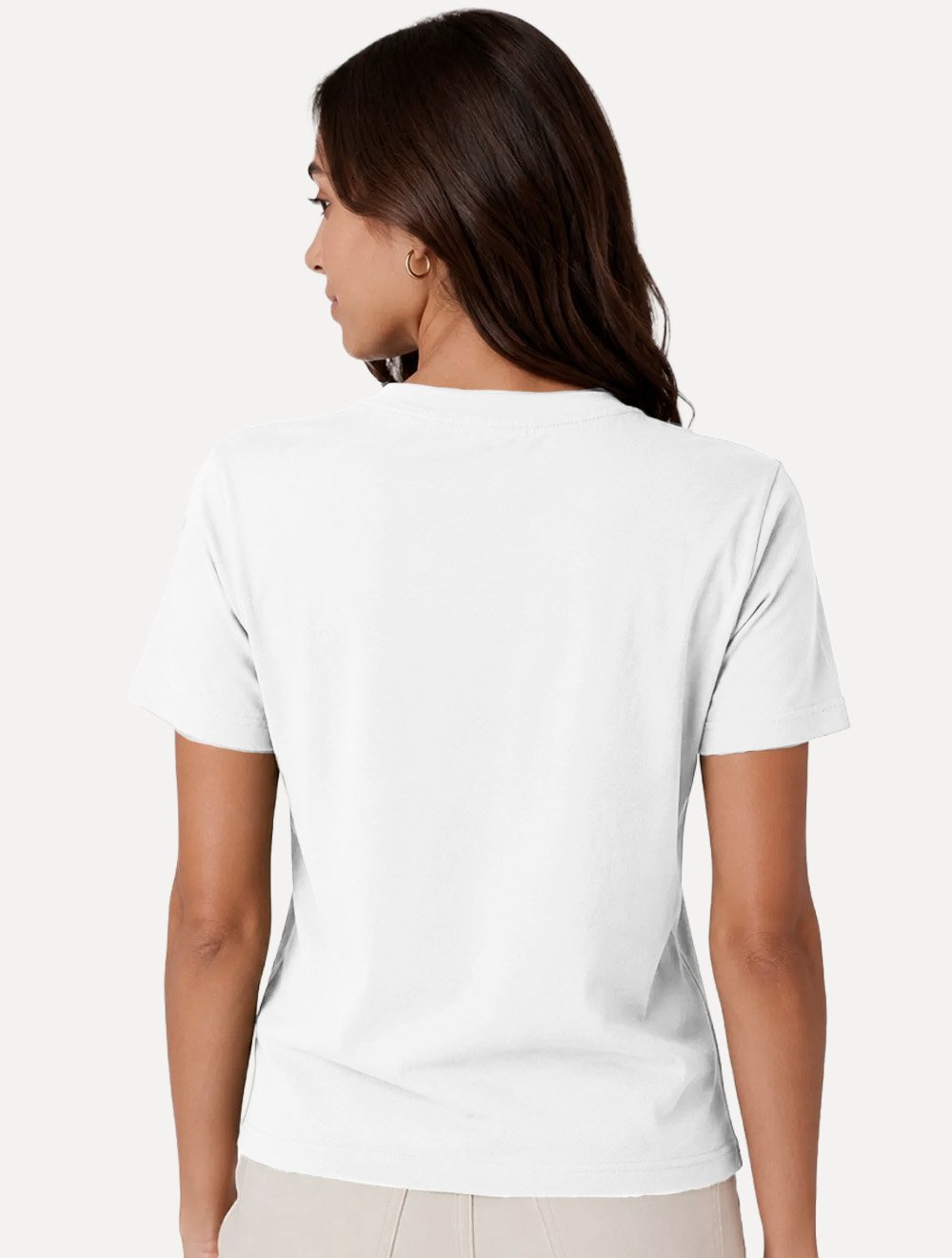 Camiseta Guess Feminina Los Angeles Embroidery Logo Branca