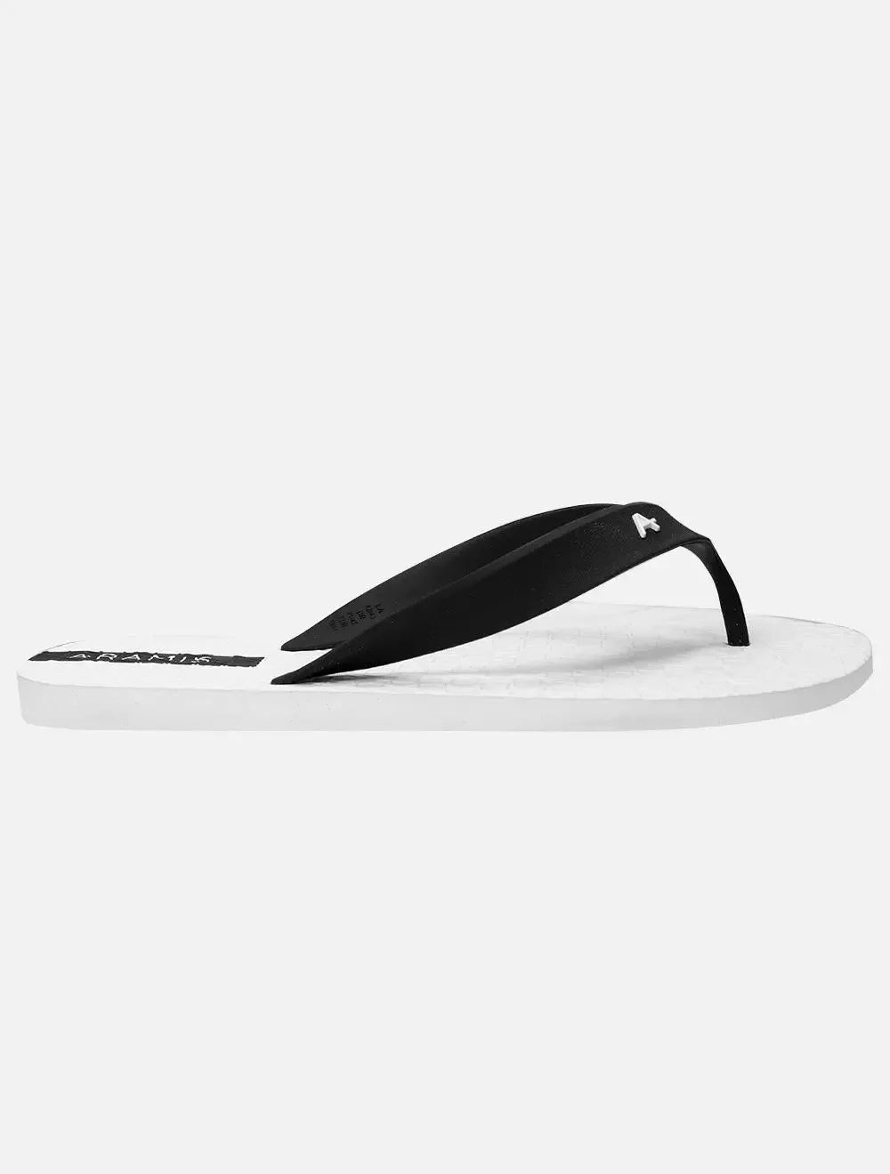 Chinelo Aramis Masculino ARM1139 Box Cabedal Logo Branco