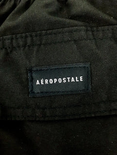 Short Aeropostale Masculino D'Água Swimwear Light Logo Preta