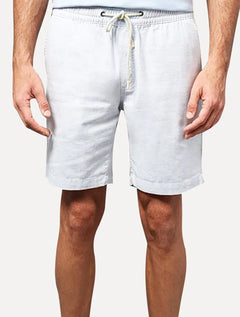 Bermuda Calvin Klein Jeans Masculina Cadarço Cotton Azul Claro