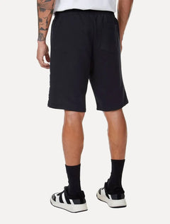 Bermuda John John Masculina Moletom Black Embossed Logo Preta