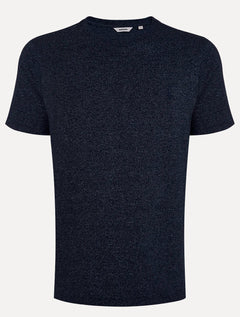 Camiseta Dudalina Masculina Listra Noise Azul Marinho