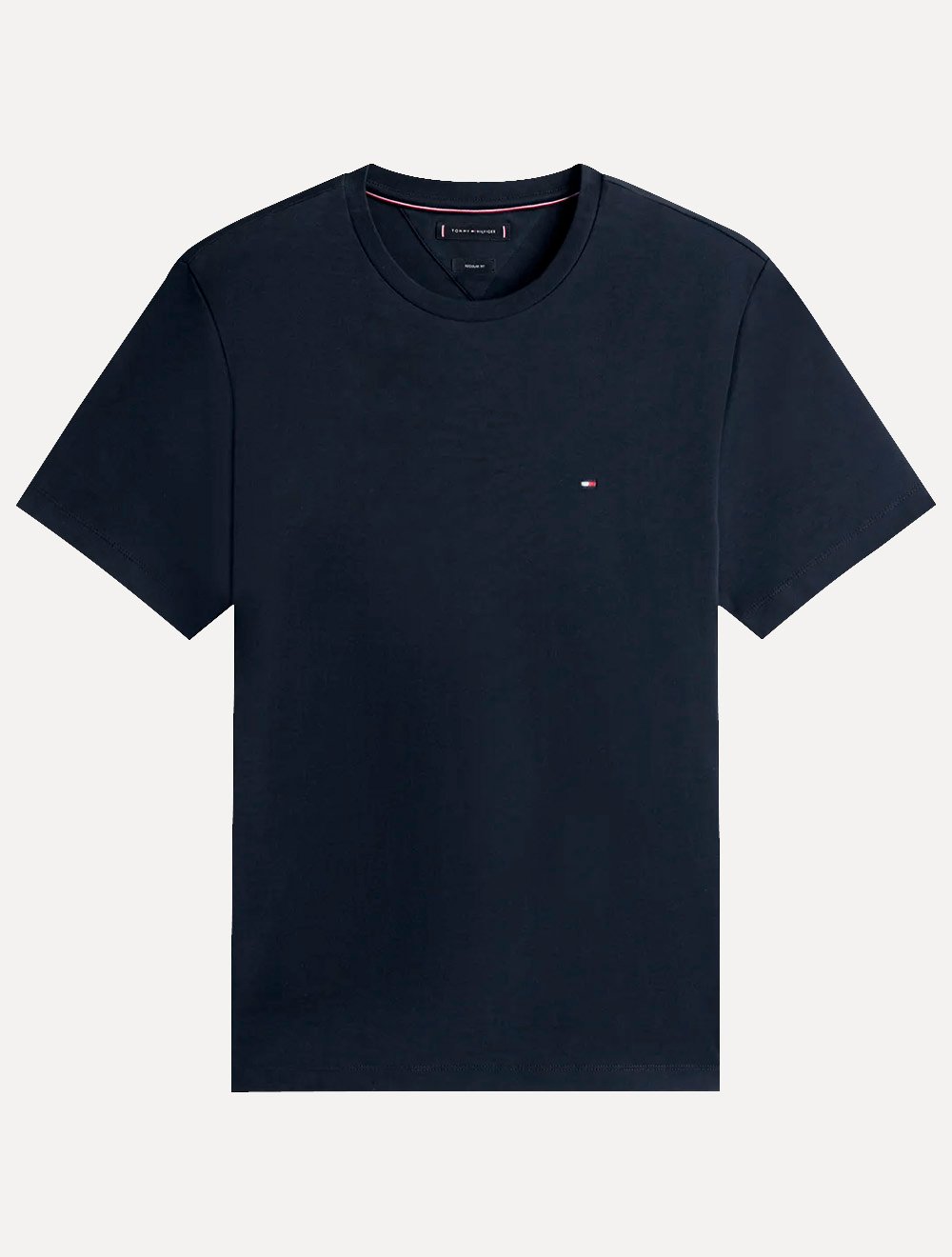 Camiseta Tommy Hilfiger Masculina Light Interlock Azul Marinho