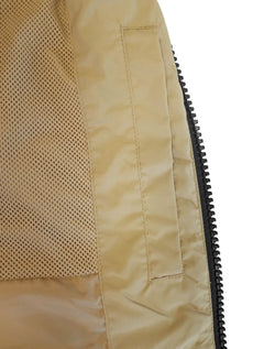 Jaqueta Calvin Klein Jeans Masculina Reciclada Chest Logo Cáqui Claro