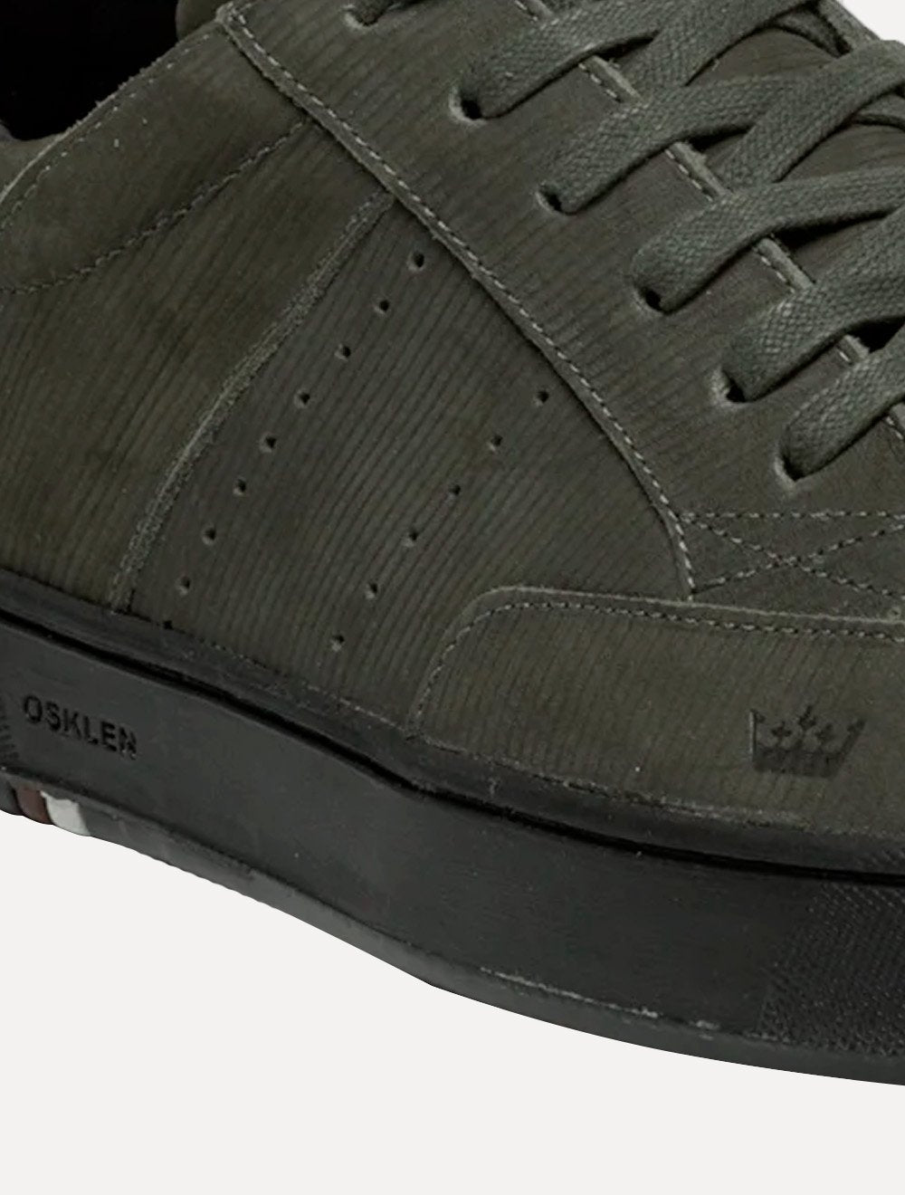 Tênis Osklen Masculino Soho Riske Black Sole Chumbo/Preto