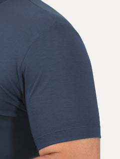 Camiseta K&J Black Premium Viscose Flex Azul Marinho
