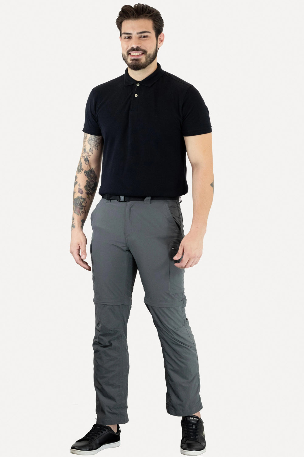 Calça Columbia Silver Ridge Convertible Grill Cinza Escuro