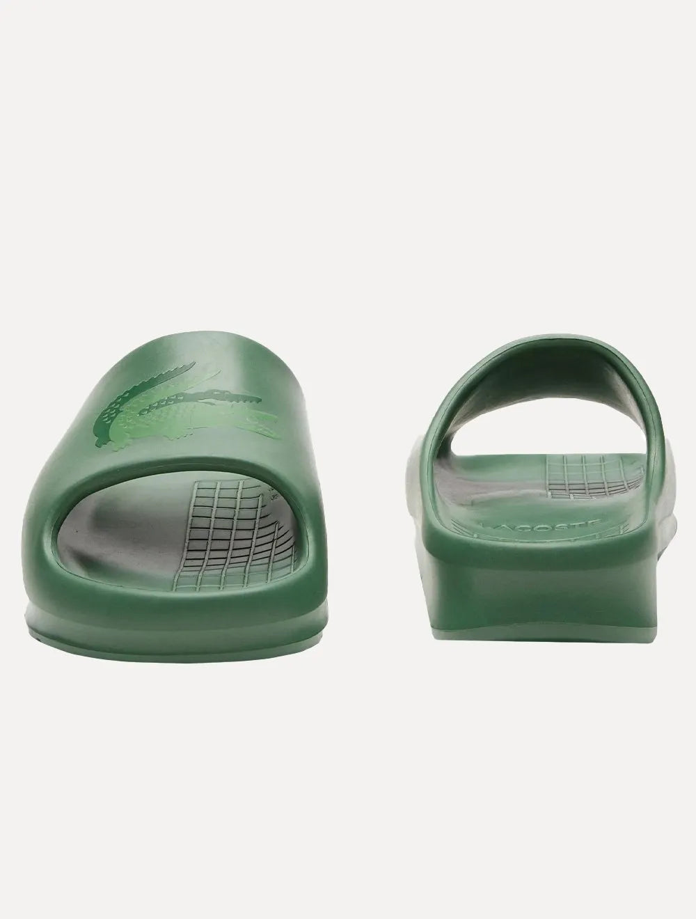 Chinelo Lacoste Masculino Slide Serve Croco Verde