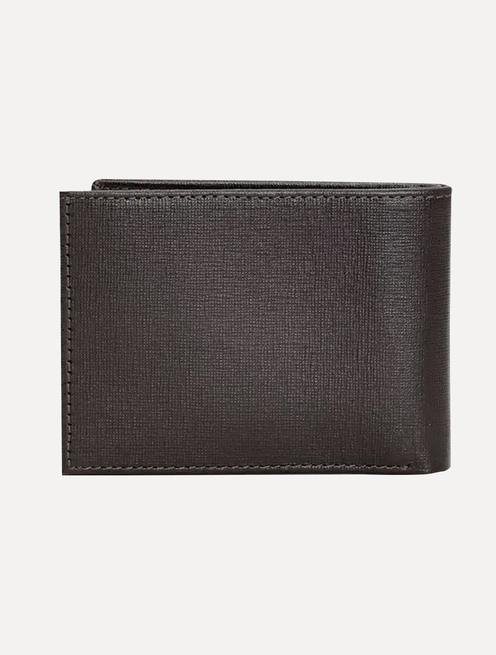 Carteira Aramis Masculina Couro Saffiano Marrom Café