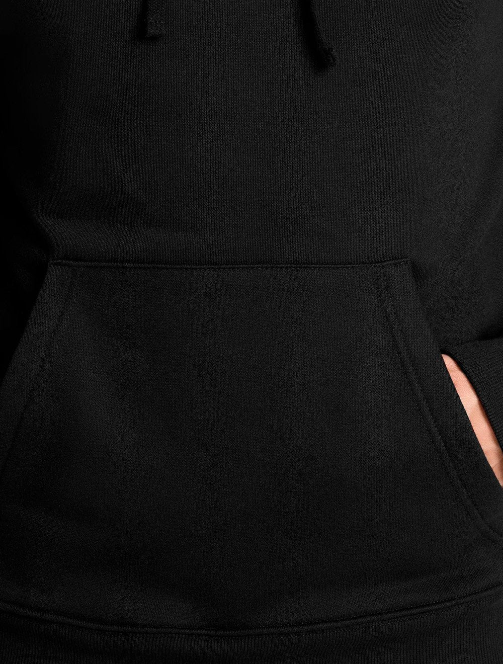 Moletom John John Masculino Embossed Capuz Logo Preto