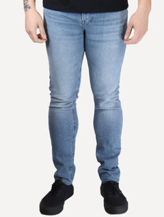 Calça Tommy Hilfiger Jeans Masculina Slim Bleecker Azul Claro