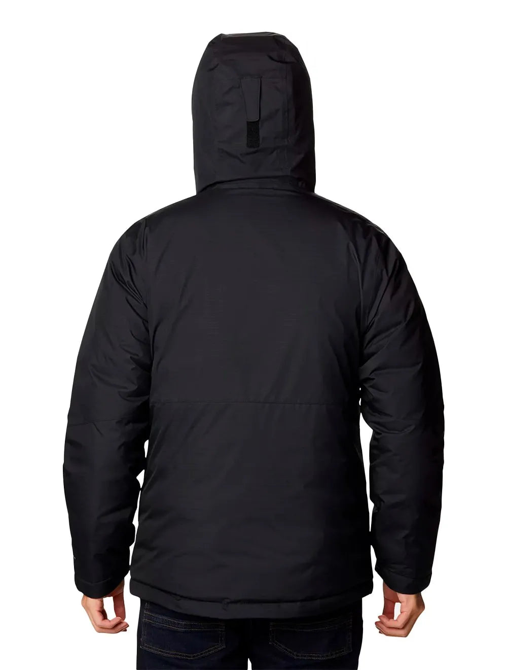 Jaqueta Columbia Masculina Hoodie Oak Harbor Insulated Preta