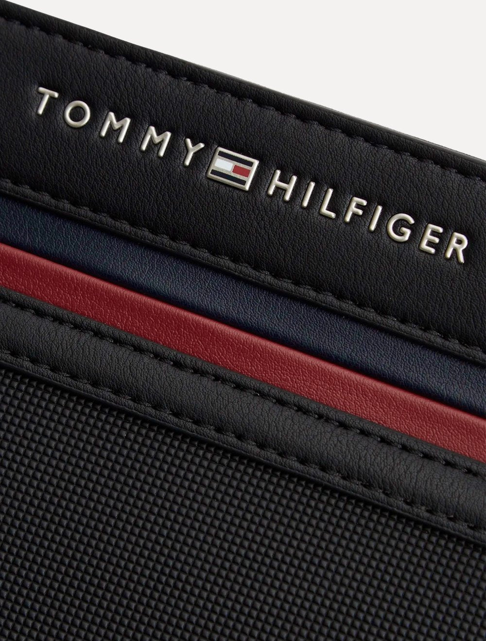 Bolsa Tommy Hilfiger Masculina Foundation Mini Crossover Preta
