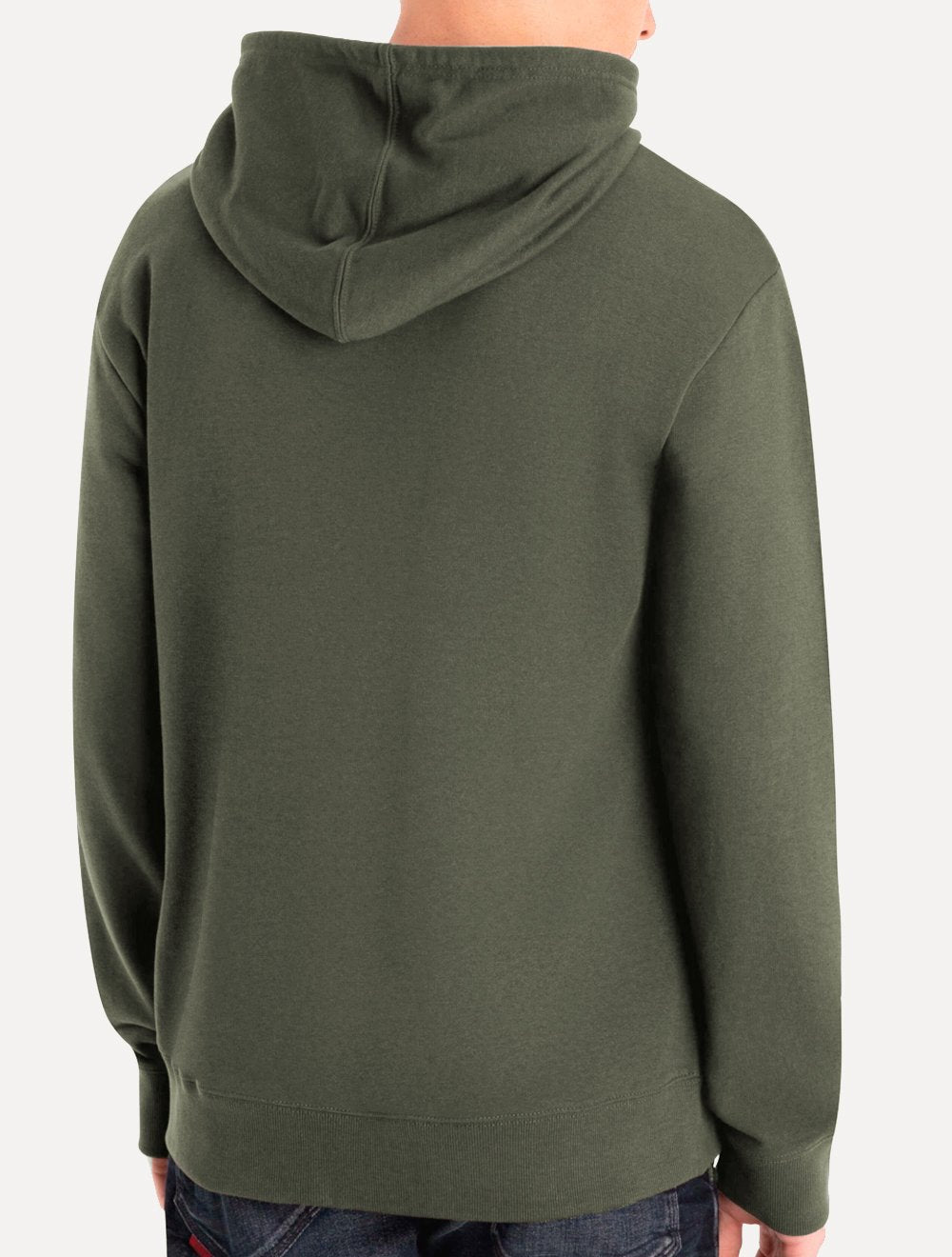 Moletom Ellus Masculino Hoodie Regular Basic Easa Verde