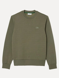 Moletom Lacoste Masculino Crewneck Classic Croco Verde