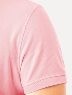 Polo Tommy Hilfiger Masculina Regular Piquet 1985 Rosa