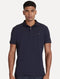 Polo Aramis Masculina Basic Piquet Azul Marinho