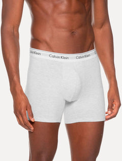 Cueca Calvin Klein Underwear Boxer Modern Cotton Cinza 1UN
