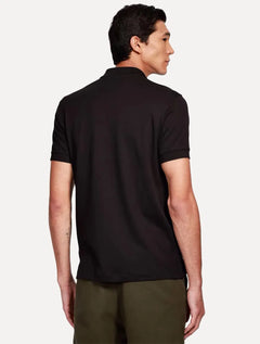 Polo Aramis Masculina Interlock Malha Pima Cotton Preta
