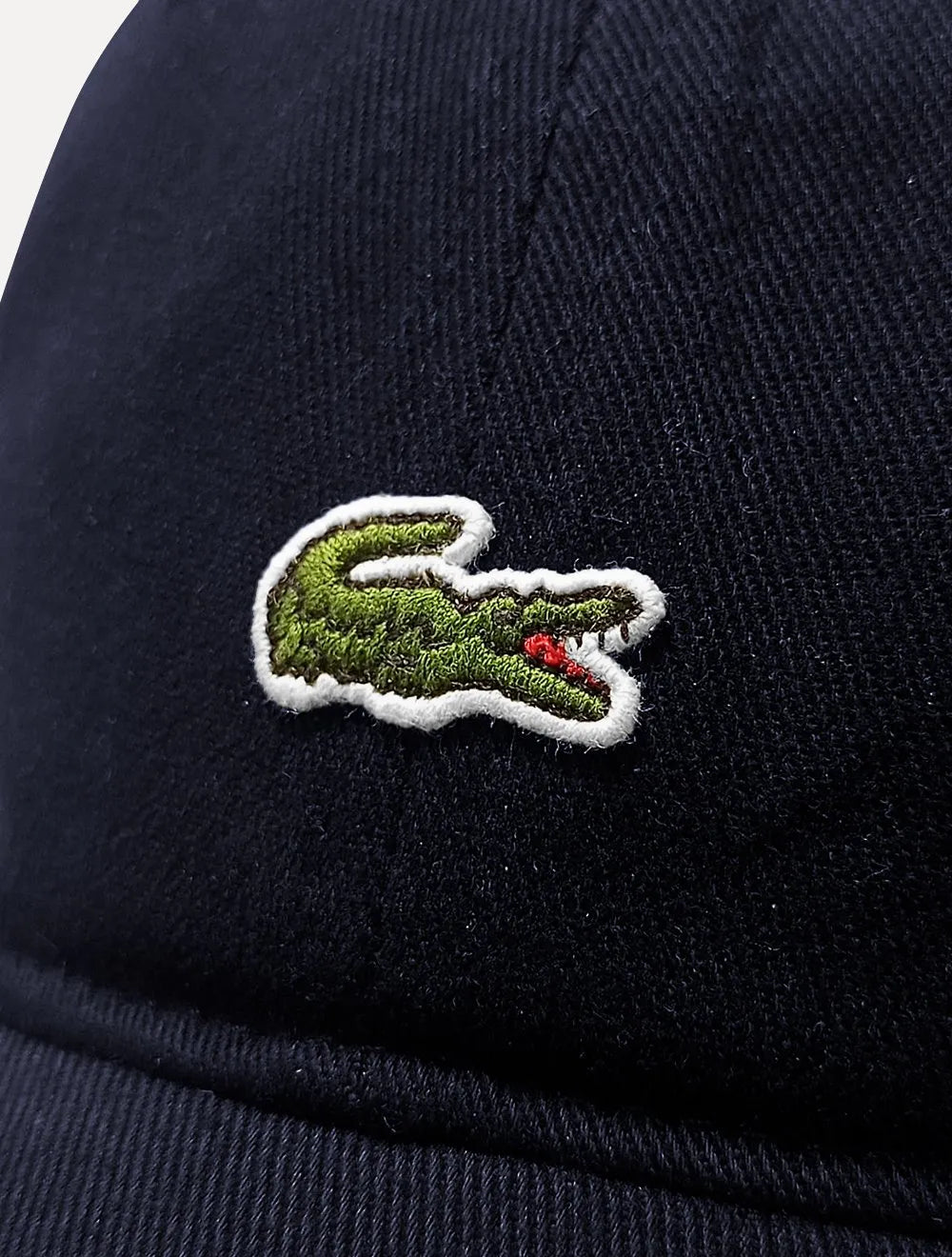 Boné Lacoste Casual Contrast Strep Logo Azul Marinho