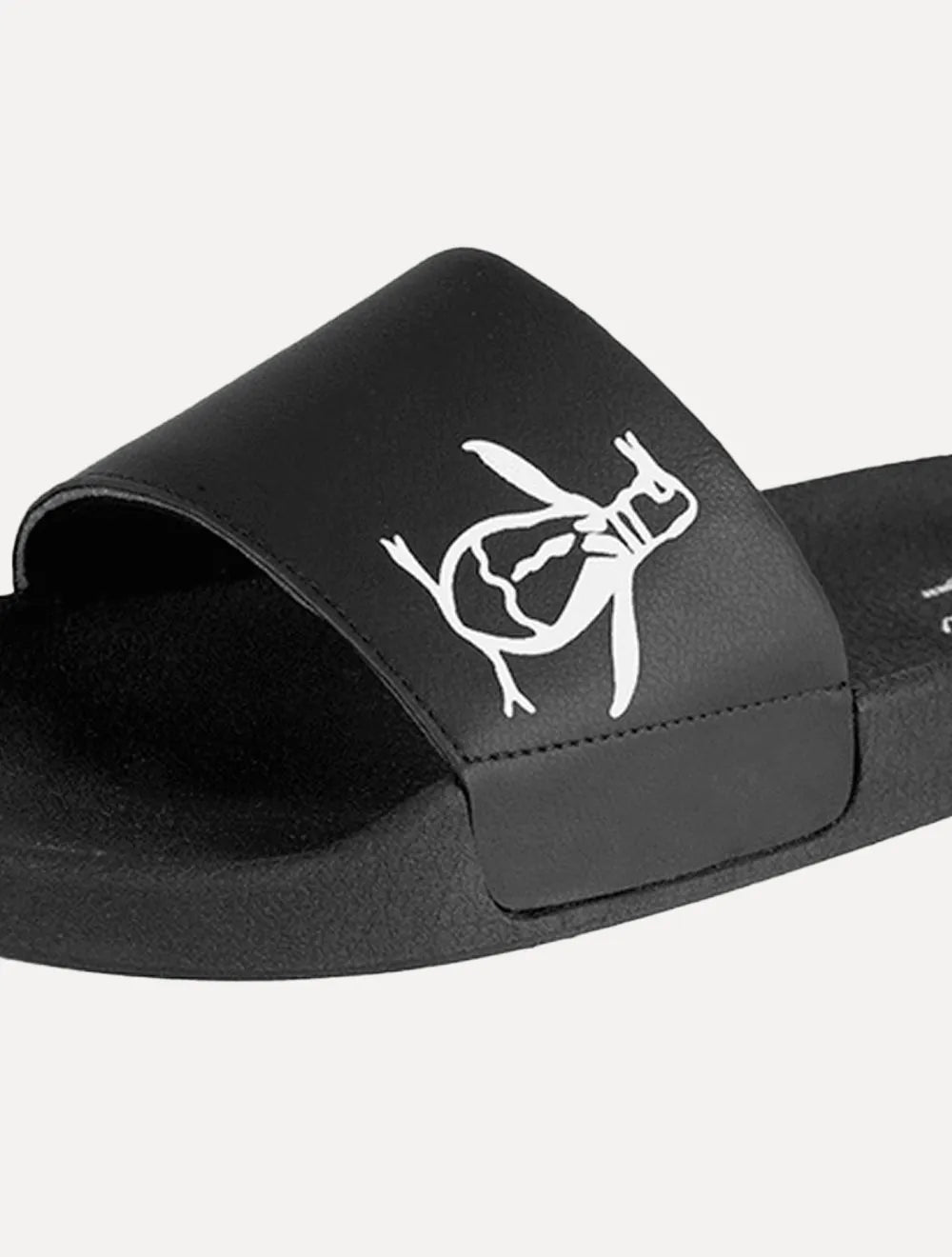 Chinelo Original Penguin Masculino Slide Lateral Preto